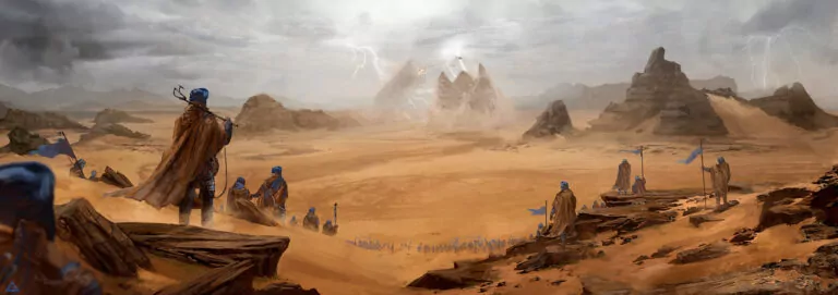 concept art d'Arrakis, Dune